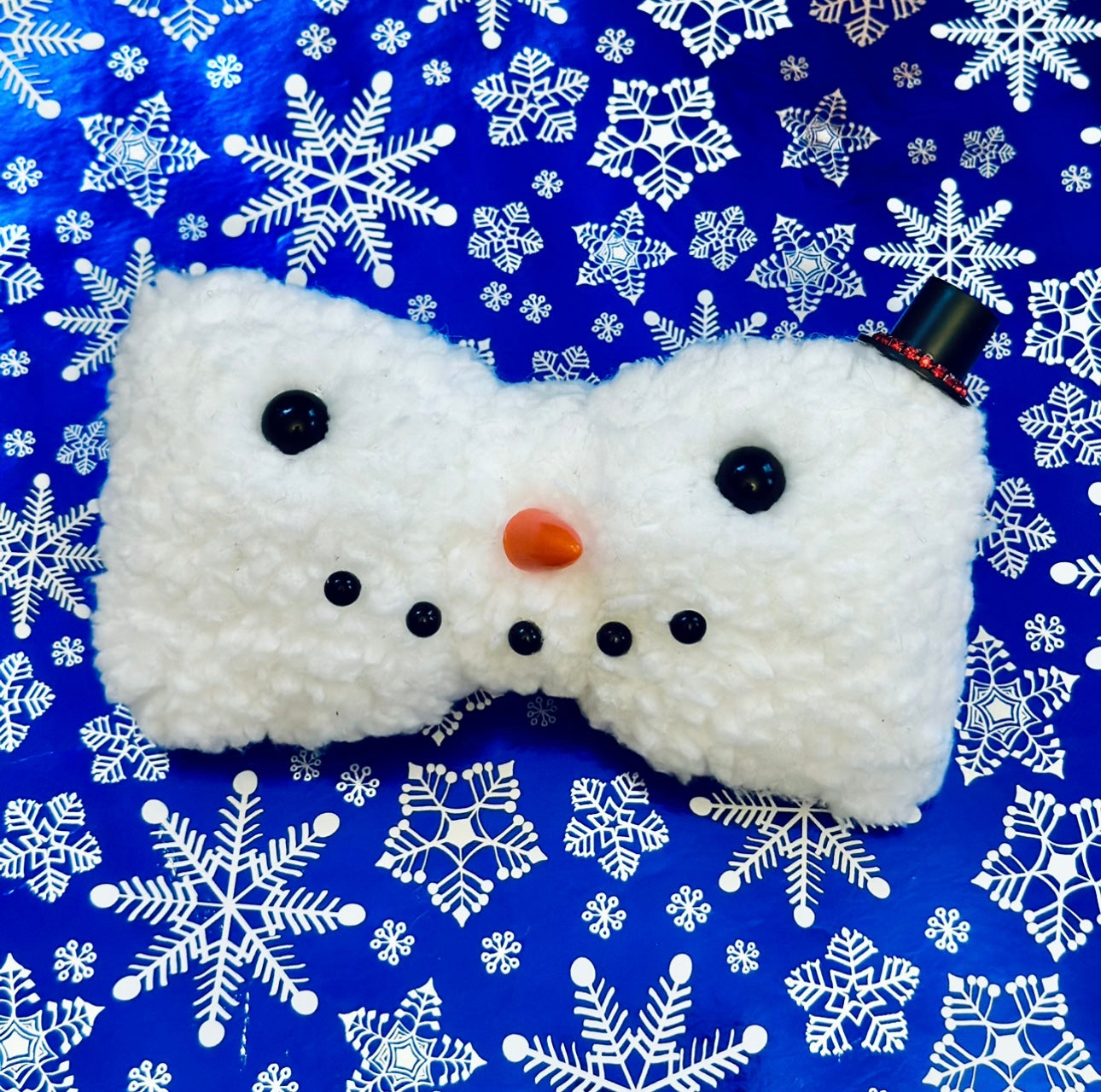 H.O.P Snowman Bow