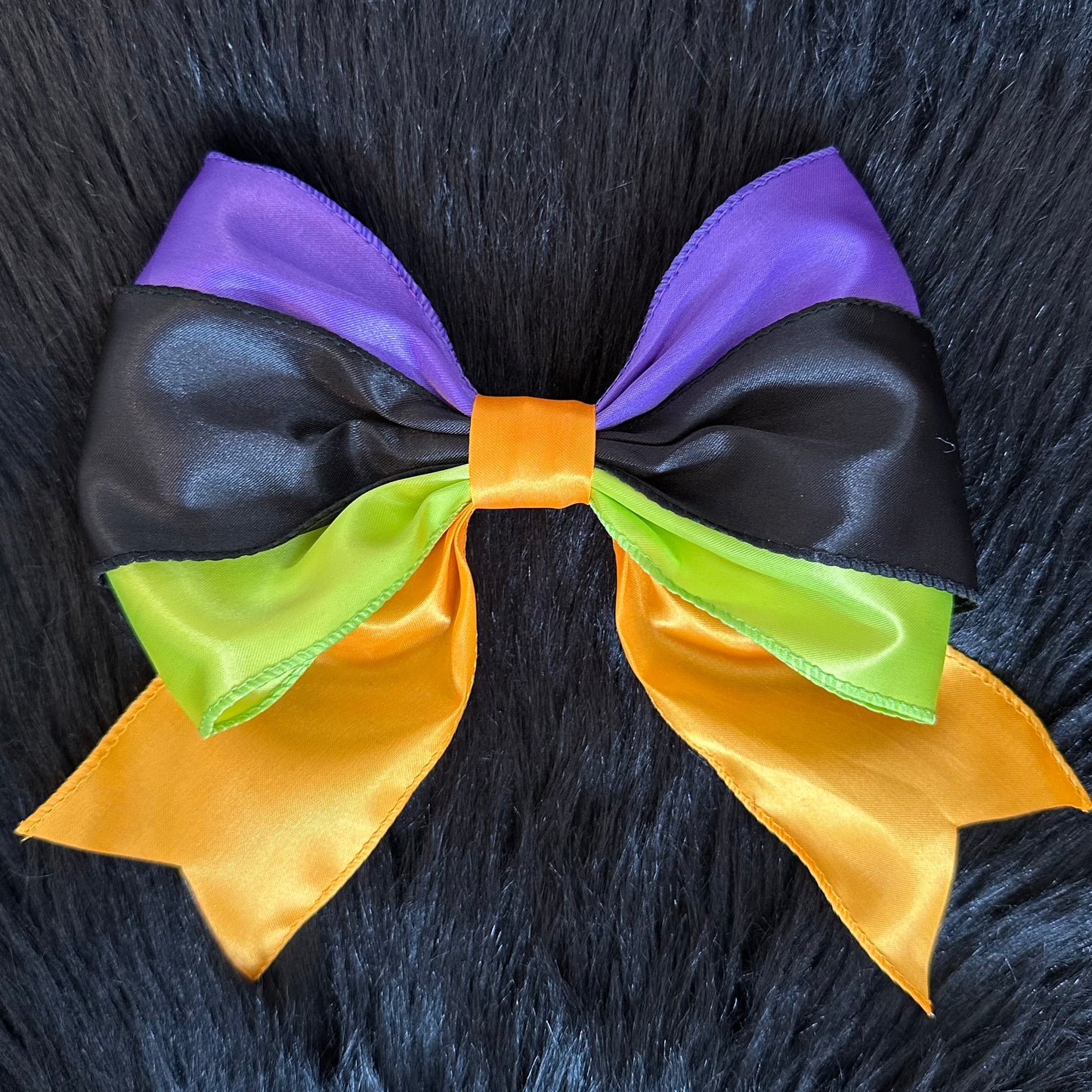 Bella V Bow Halloween Colorblock