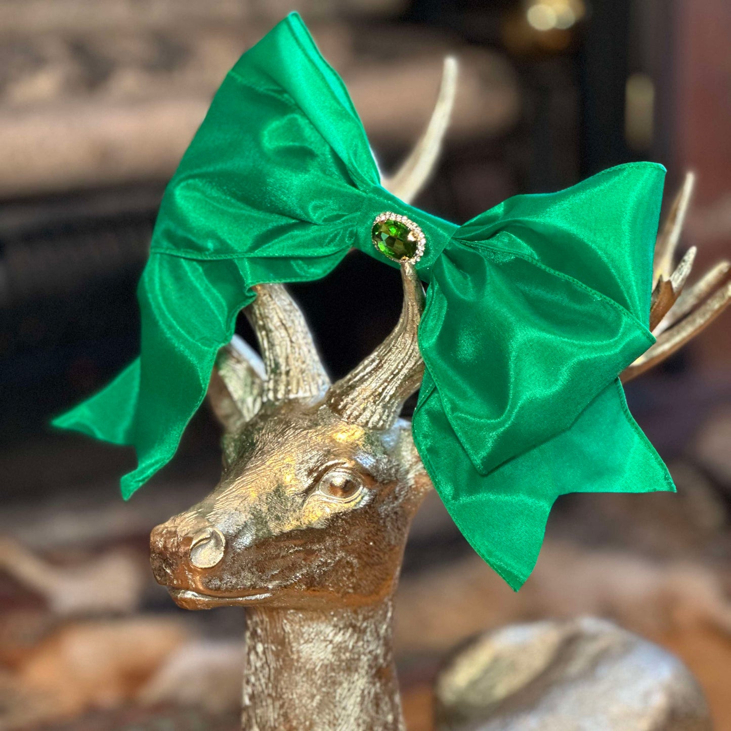 Bella Bow in Emerald