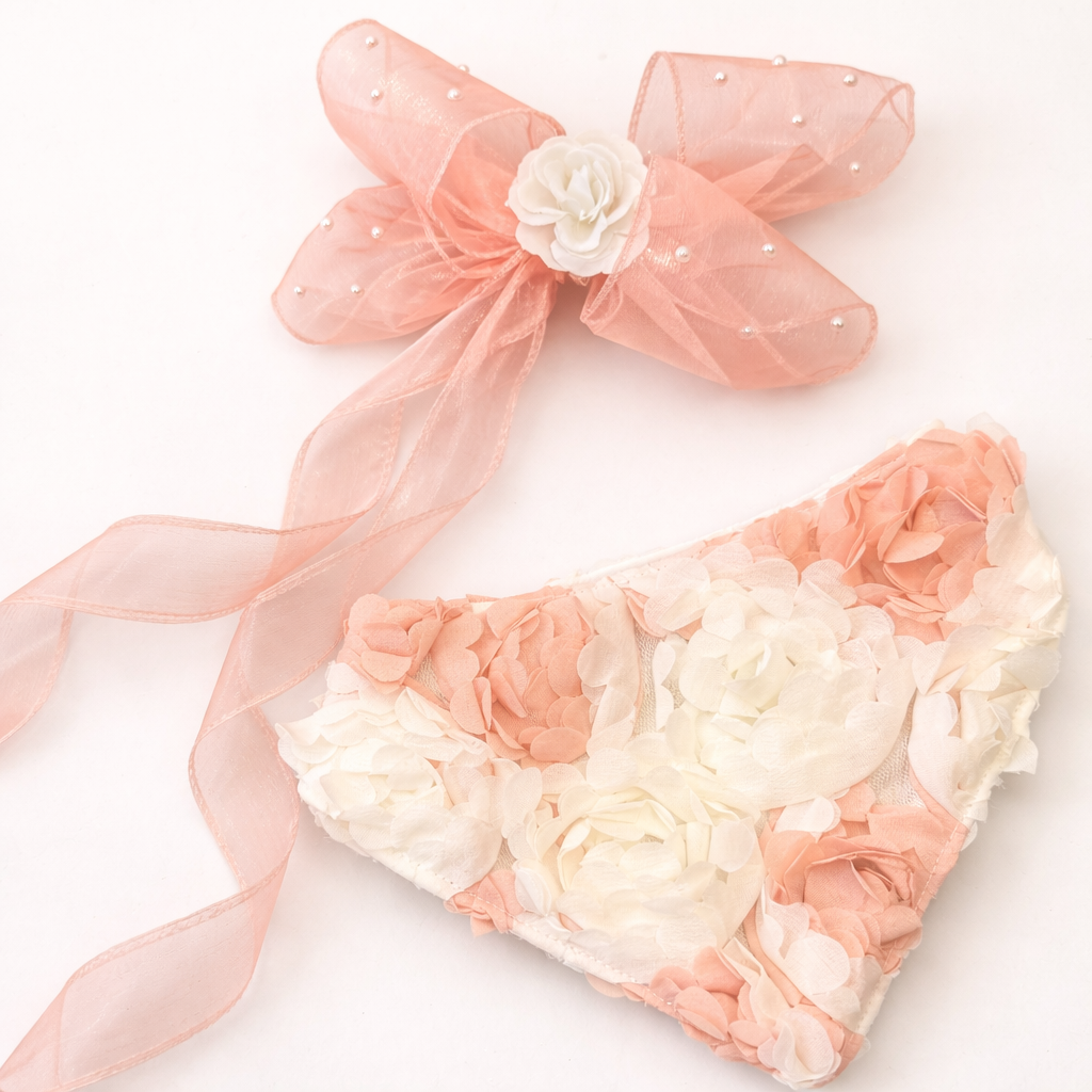 Rosé Jardin Bow